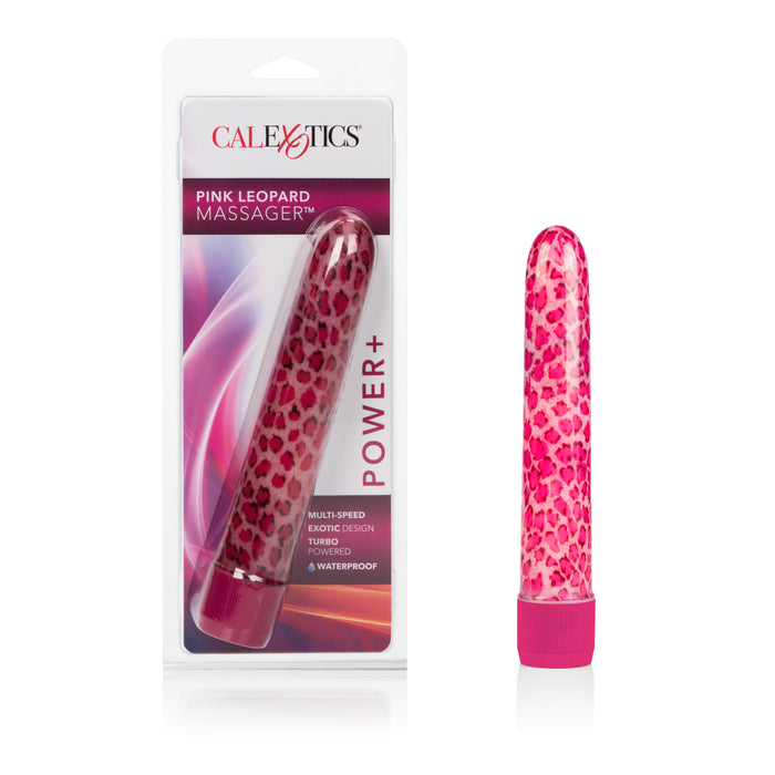 Leopard Massager Traditional Vibrator Pink