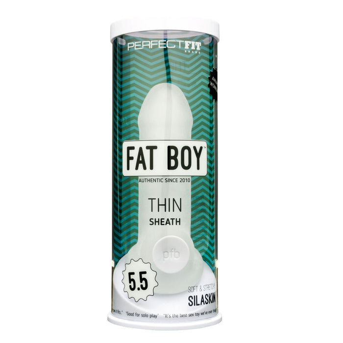 Fat Boy Thin 5" Clear