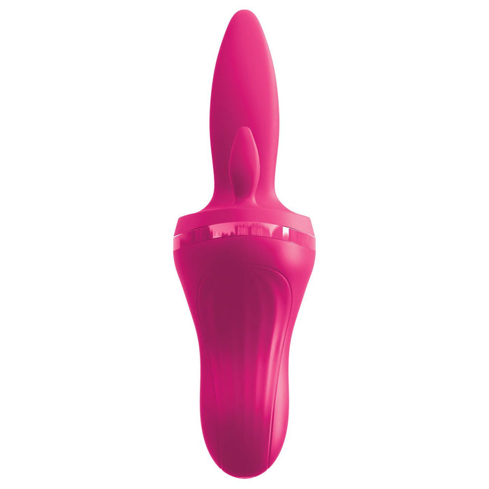 Threesome Holey Trinity Triple Tongue Vibrator Pink