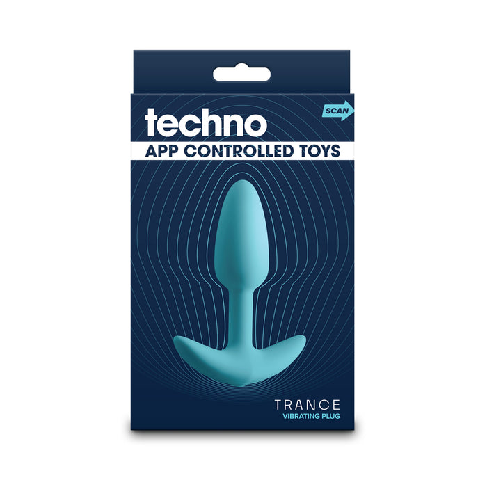 Techno Trance Plug Vibe Blue