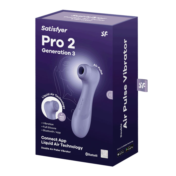 Satisfyer Pro 2 Generation 3 Connect App Purple