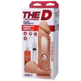 Squirting Dildo The D Perfect D 8" Realistic Dong With Balls Beige