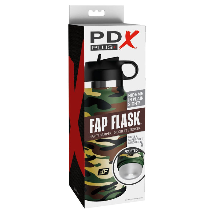 Fap Flask Discreet Stroker Happy Camper