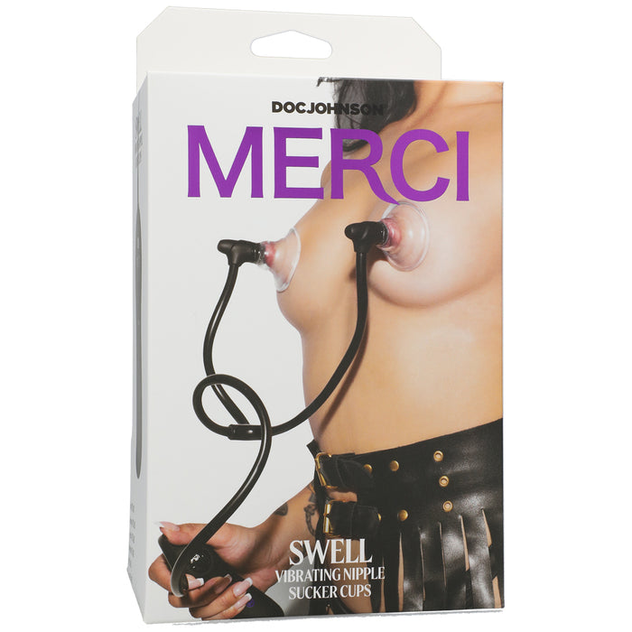 Merci Swell Auto Vibrating Nipple Sucker Cups