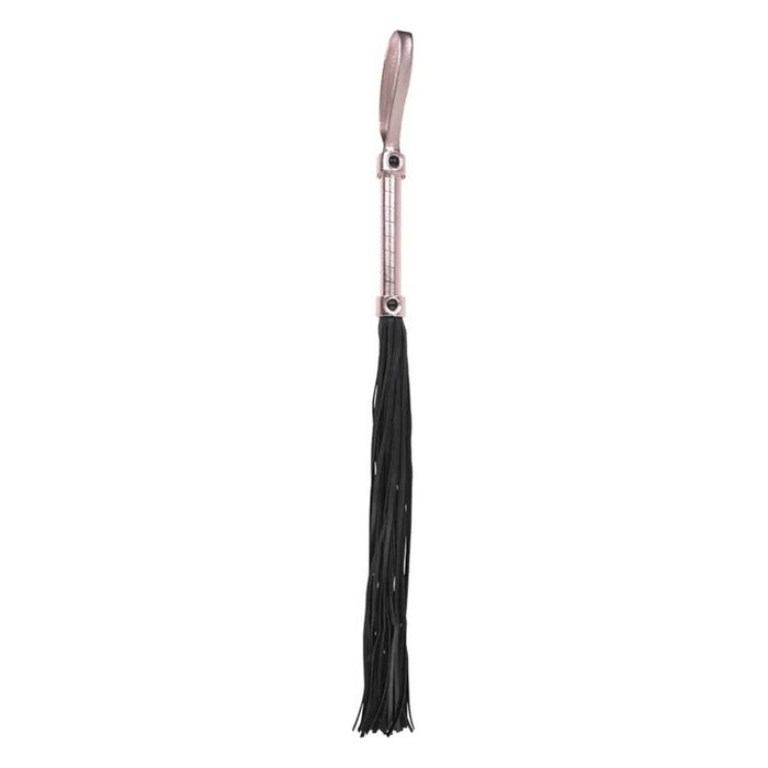 Sex and Mischief Brat Flogger Black / Rose Gold