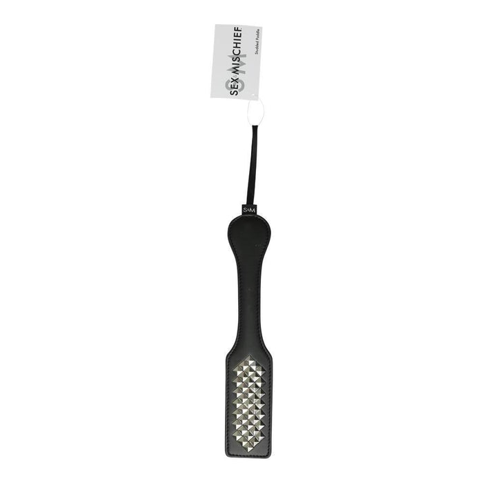 Sex and Mischief Studded Paddle Black