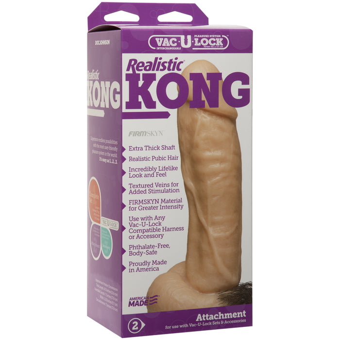 Kong Vac-U-Lock Realistic Dildo