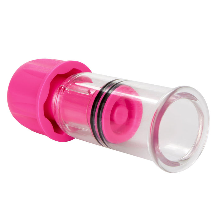 Nipple Play Vacuum Twist Suckers Pink