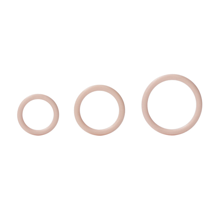 CalExotics Silicone Support Cock Rings Beige