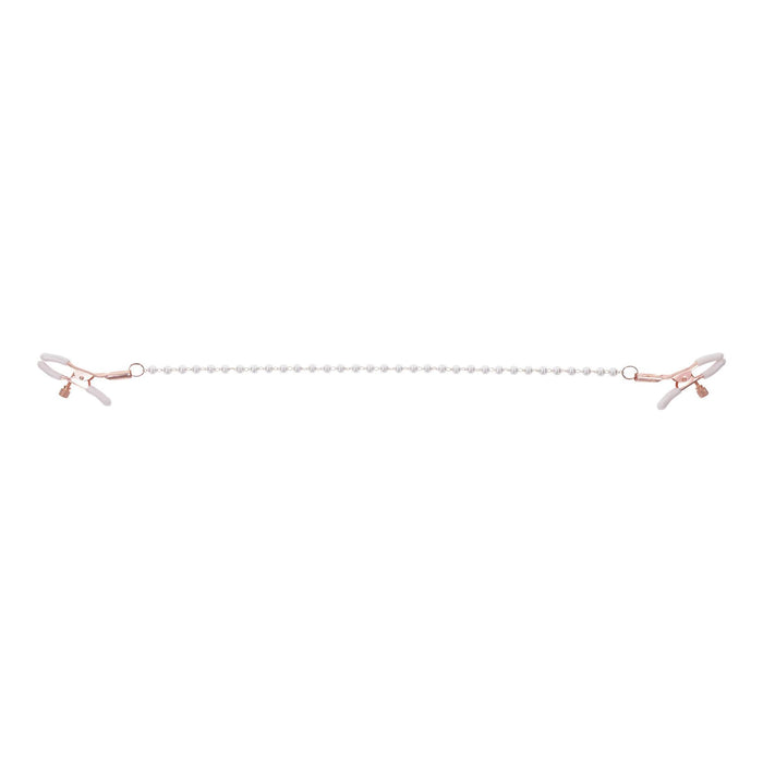 Peaches ‘N Creame Pearl Nipple Clamps Pink