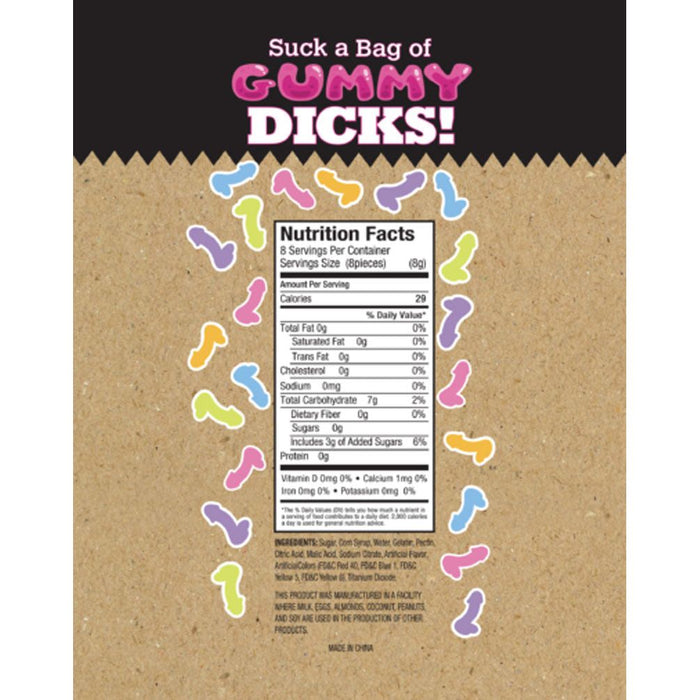 Suck a Bag of Gummy Dicks 4oz