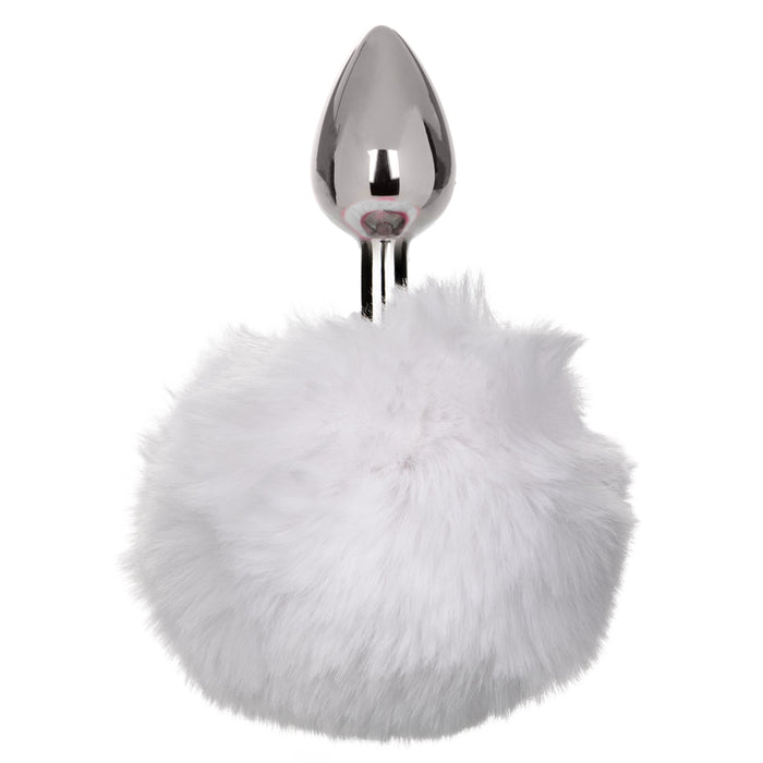 Running Wild Bunny Tail Butt Plug White