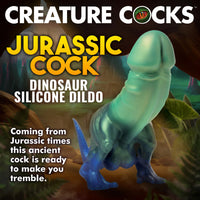 Creature Cocks Jurassic Cock Dinosaur Silicone Dildo Fantasy Dong