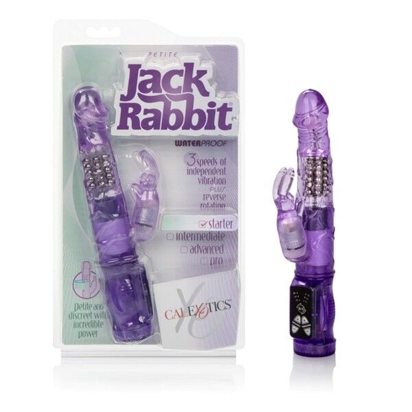 Petite Jack Rabbit Purple Clitoral G-spot Vibrator Vibe