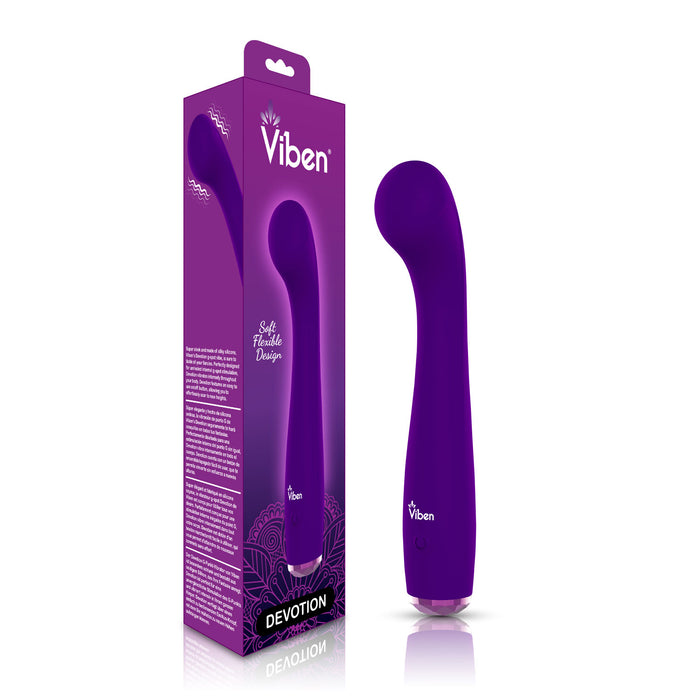 Viben Devotion Violet Intense G-Spot Vibe Purple