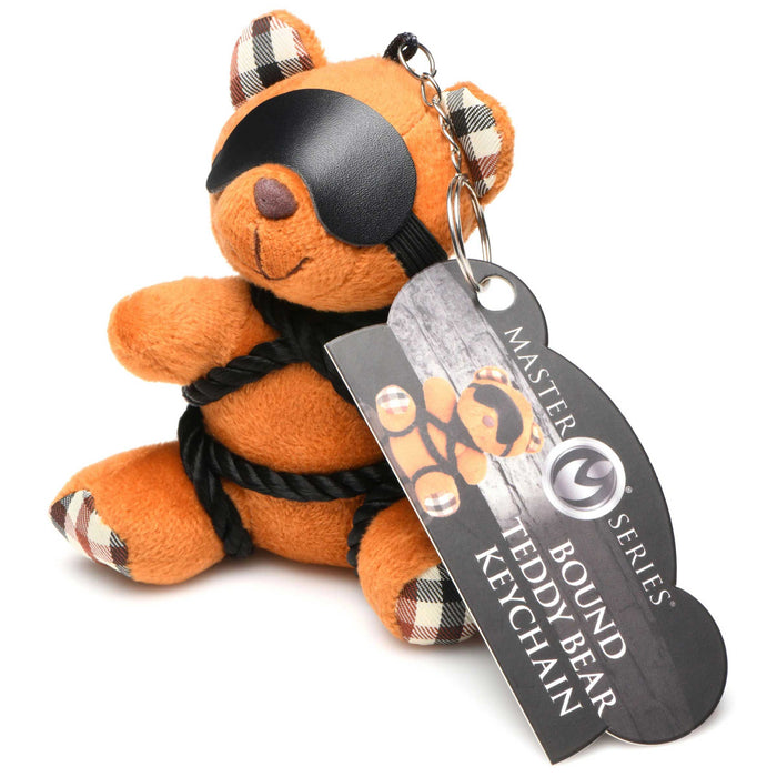 Rope Teddy Bear Keychain