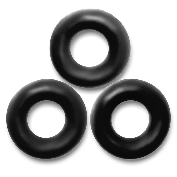 Fat Willy 3-Pack Jumbo C-Rings Black