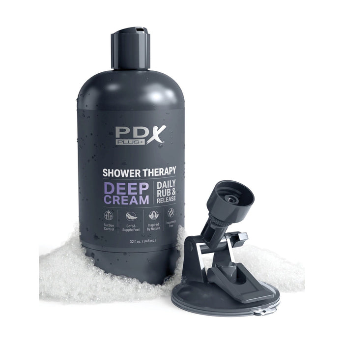 Shower Therapy Deep Cream Stroker Frosted