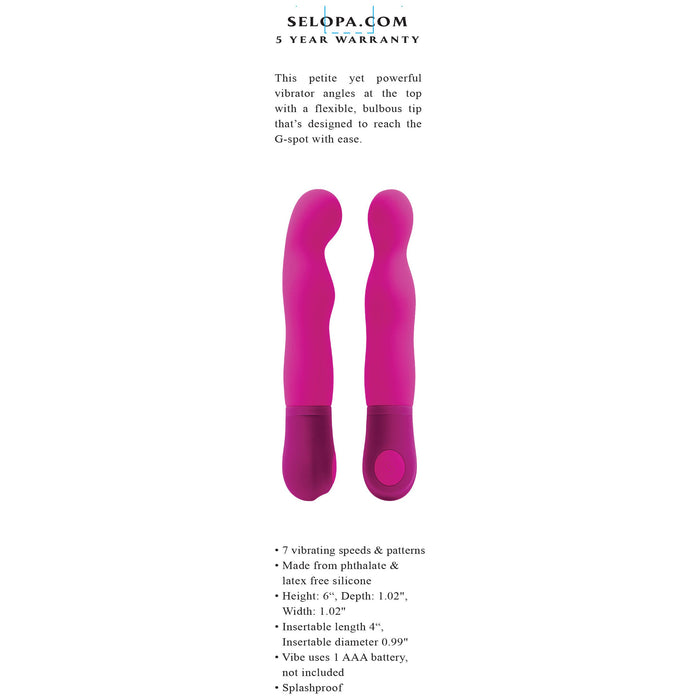 Selopa G Wow Vibrator Pink