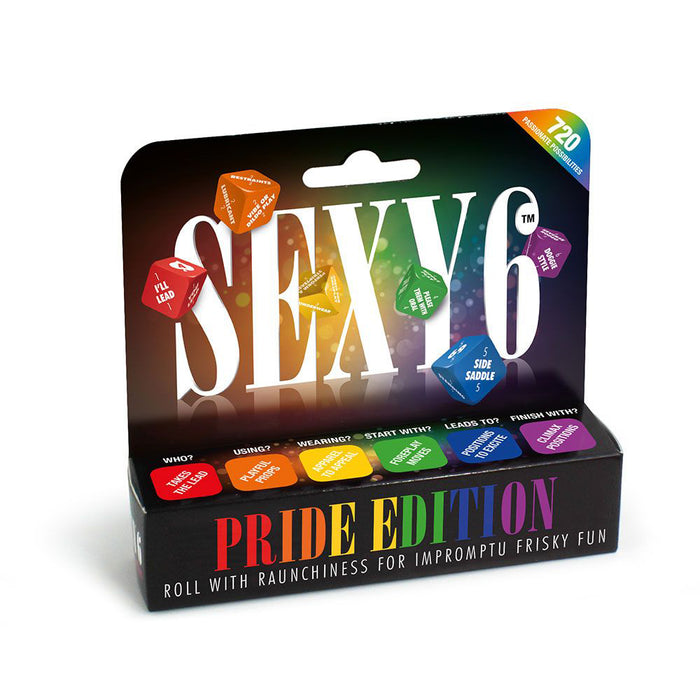 Sexy 6 Couples Dice Game Pride Edition