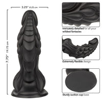 California Exotics Monster Dong the Martian 7.75" Fantasy Dildo