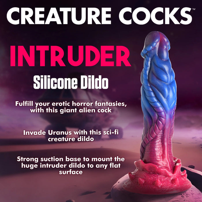 Creature Cocks Intruder Alien Silicone Fantasy Dildo