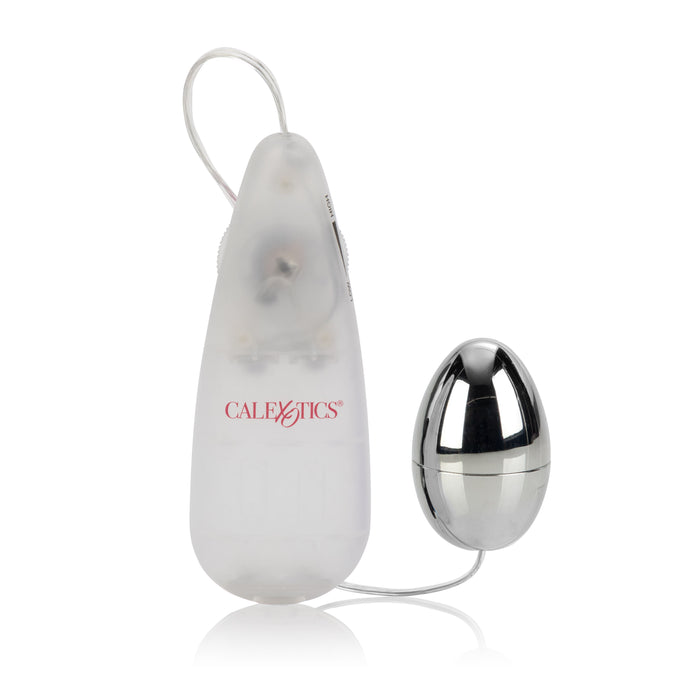 Pocket Exotics Vibrating Egg Vibe Silver