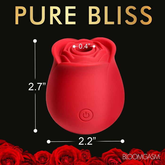 Bloomgasm The Perfect Rose Clitoral Stimulator Red