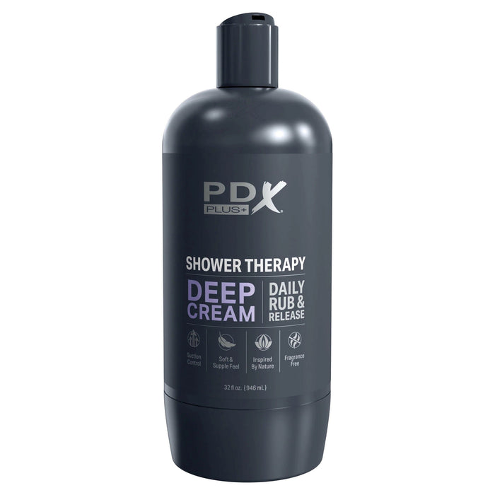 Shower Therapy Deep Cream Stroker Frosted