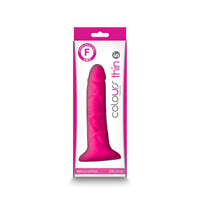 Dildo Colours Pleasures Thin 5" Dong Pink