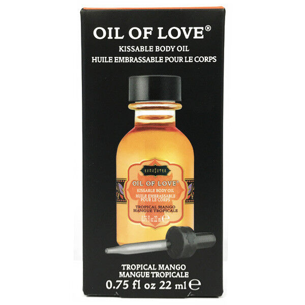 Kama Sutra Oil Of Love Kissable Body Oil .75oz - Tropical Mango