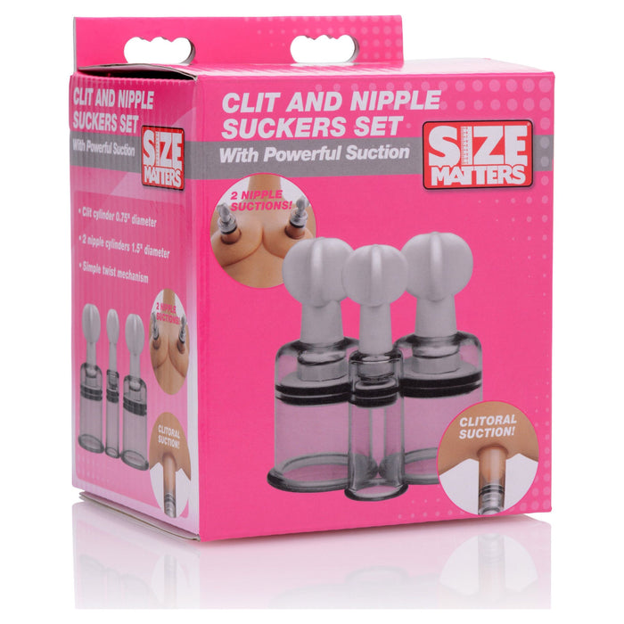 Clit and Nipple Suckers Set