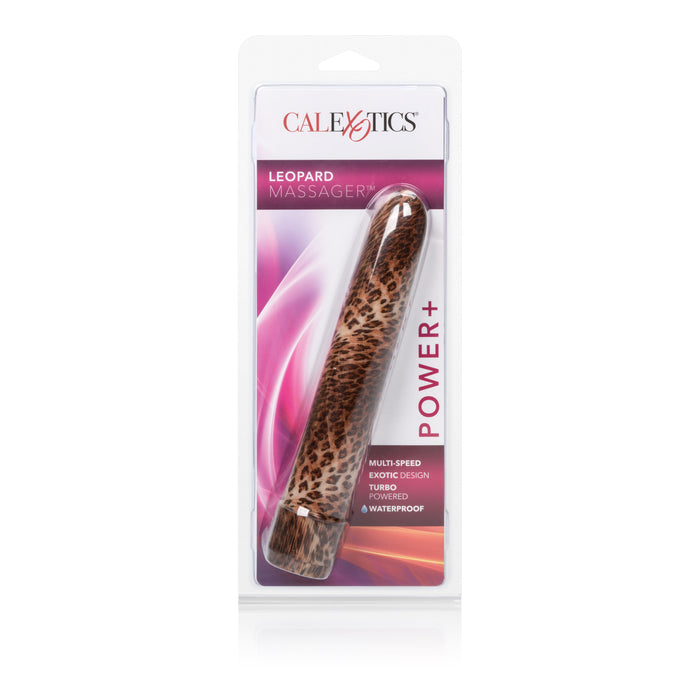 Leopard Massager Traditional Vibrator Brown