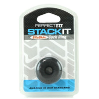 Perfect Fit Stack it Cock Ring Black