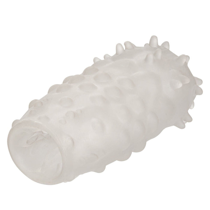 Male Masturbator Boundless Reversible Nubby Stroker Clear