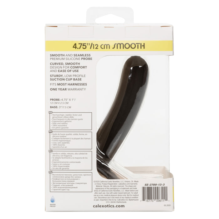 Boundless Smooth Dildo 4.75" Black