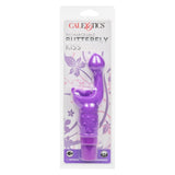 Rabbit Vibrator Rechargeable Butterfly Kiss Vibe Purple