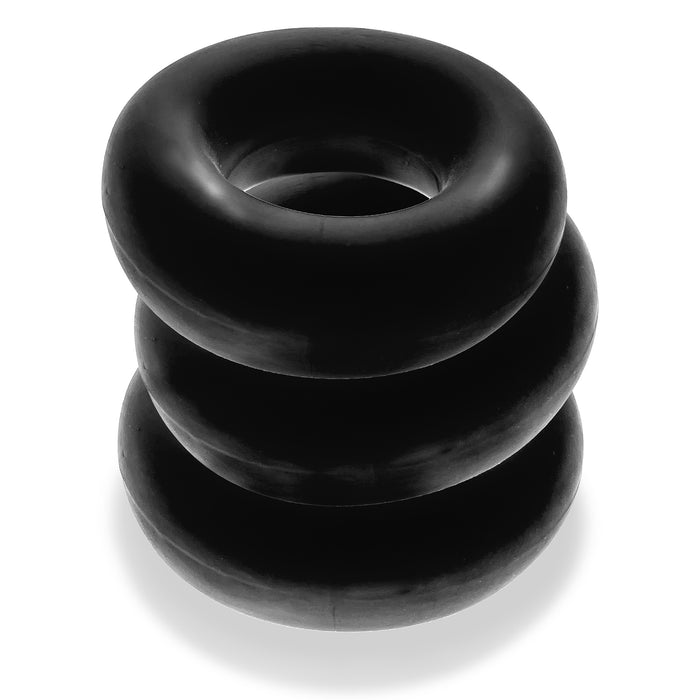 Fat Willy 3-Pack Jumbo C-Rings Black