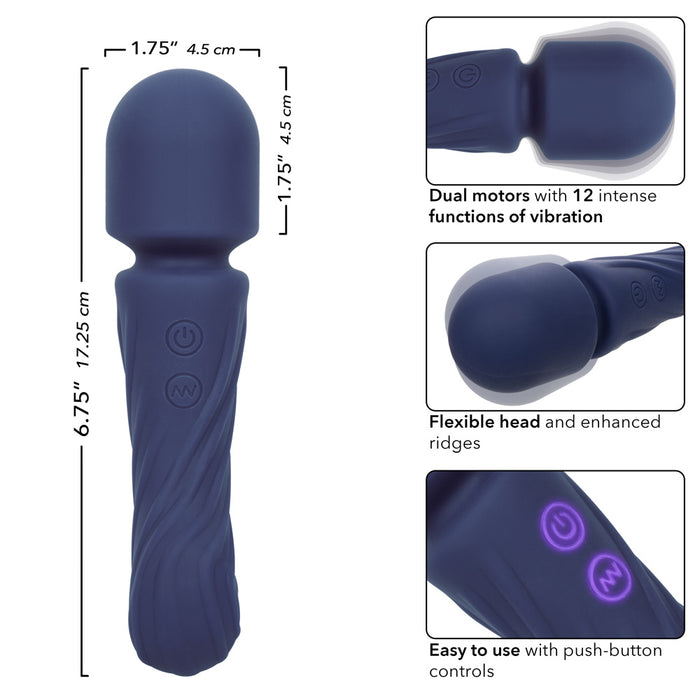 Charisma Allure Wand Massager Blue