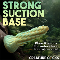 Creature Cocks Stegosaurus Spiky Reptile Silicone Fantasy Dildo