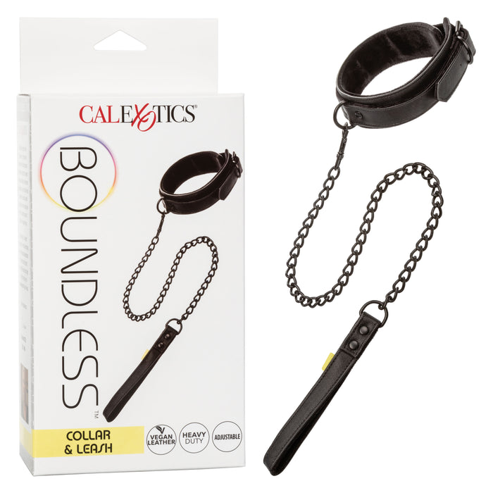 Boundless Collar & Leash Black