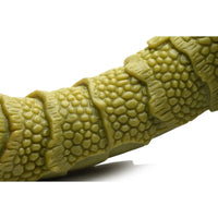 Creature Cocks Swamp Monster Green Scaly Silicone Dildo