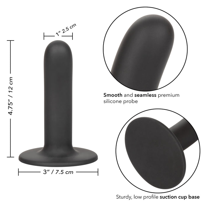 Boundless Smooth Dildo 4.75" Black