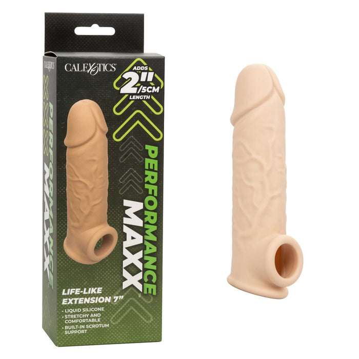 Penis Extension Performance Maxx Life-Like Extension 7" Beige