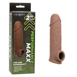 Penis Extension Performance Maxx Life-Like Extension 7" Brown