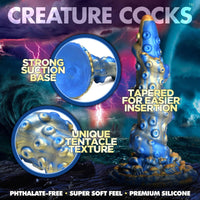 Creature Cocks Lord Kraken Tentacles Silicone Dildo