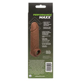 Penis Extension Performance Maxx Life-Like Extension 7" Brown