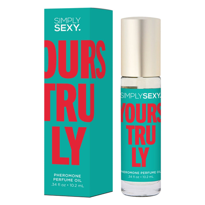 Simply Sexy Pheromone Perfume Oil Roll-On 0.34oz - Yours Truly