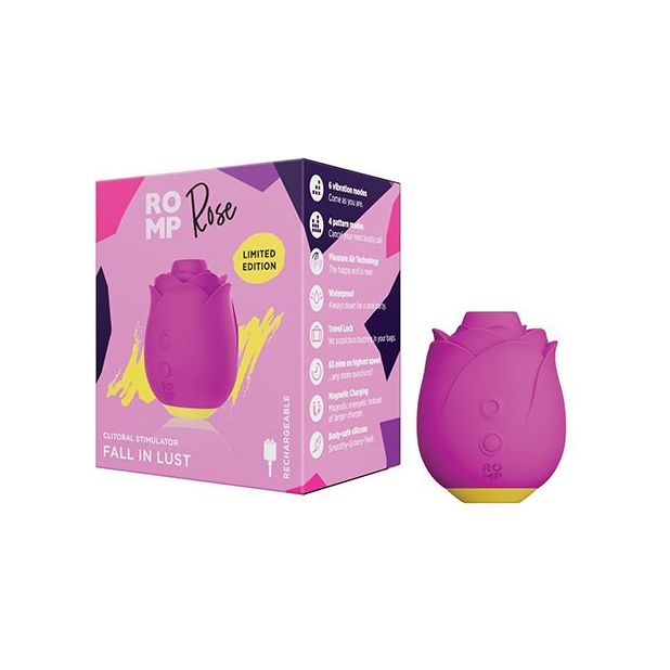 ROMP Rose Clit Stimulator - Pink