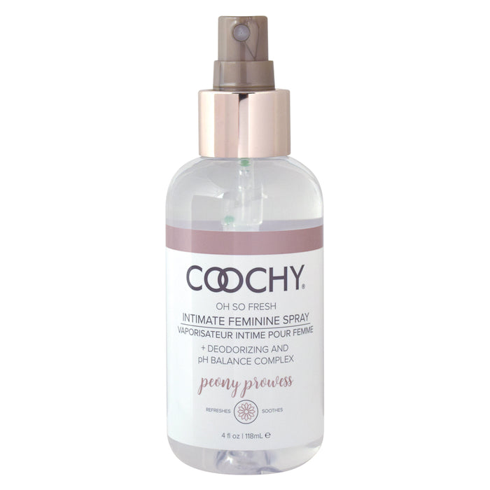 Coochy Oh So Fresh Intimate Feminine Spray 4oz - Peony Prowess